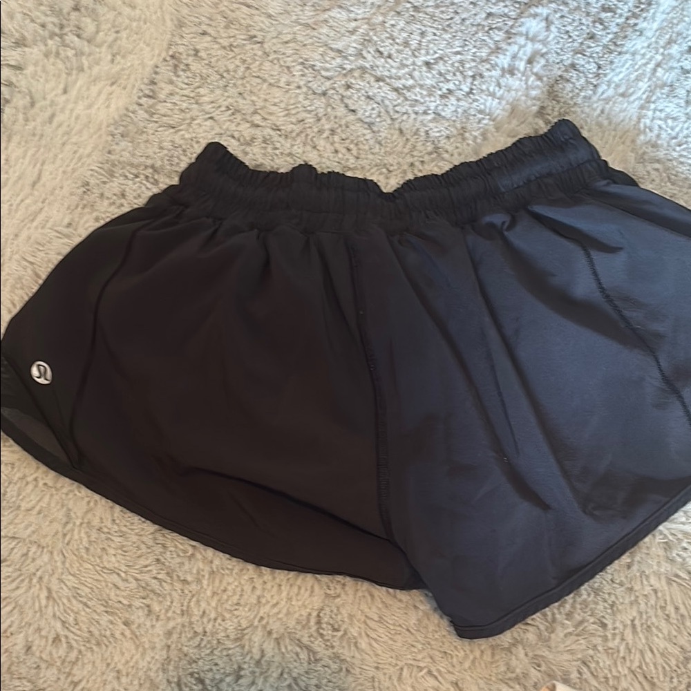 lululemon athletica Black Athletic Shorts Lightweight Performance